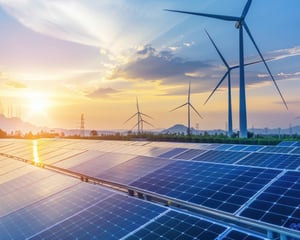 II - Solar and Wind - square